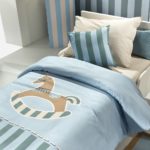 ΠΑΠΛΩΜΑΤΟΘΗΚΗ SAINT CLAIR 160x220 TOY BLUE