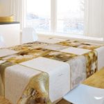 ΧΡΙΣΤΟΥΓΕΝΝΙΑΤΙΚΟ ΤΡΑΠΕΖΟΜΑΝΤΗΛΟ 145x180 SAINT CLAIR 2020