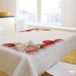 ΧΡΙΣΤΟΥΓΕΝΝΙΑΤΙΚΟ ΤΡΑΠΕΖΟΜΑΝΤΗΛΟ 145x180 SAINT CLAIR 2028