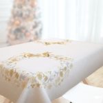 ΧΡΙΣΤΟΥΓΕΝΝΙΑΤΙΚΟ ΤΡΑΠΕΖΟΜΑΝΤΗΛΟ 145x180 SAINT CLAIR 2032