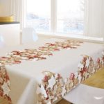 ΧΡΙΣΤΟΥΓΕΝΝΙΑΤΙΚΟ ΤΡΑΠΕΖΟΜΑΝΤΗΛΟ 145x145 SAINT CLAIR 2026