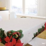 ΧΡΙΣΤΟΥΓΕΝΝΙΑΤΙΚΟ ΤΡΑΠΕΖΟΜΑΝΤΗΛΟ 145x220 SAINT CLAIR 2024