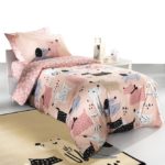 ΣΕΤ ΣΕΝΤΟΝΙΑ ΜΟΝΑ 160x250 SAINT CLAIR DOGGY PINK