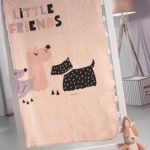 ΚΟΥΒΕΡΤΑ FLEECE MONH 160x220 SAINT DOGGY PINK