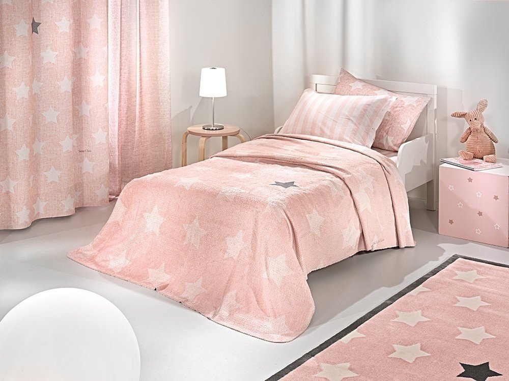 ΚΟΥΒΕΡΤΑ FLEECE MONH 160x220 PIRINEO PINK