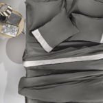 Σετ Σεντόνια King Size 270x280 Guy Laroche Silky Anthracite-Silver
