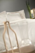Σετ Παπλωματοθήκη Υπέρδιπλη 220x240 Guy Laroche Silky Ivory - Image 2