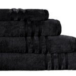 Πετσέτα χεριών 30x50 Guy Laroche Bonus Black