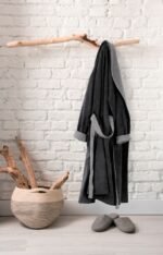 Μπουρνούζι Guy Laroche Duo Noir - Image 4