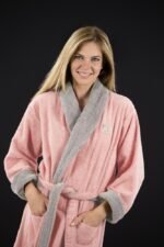 Μπουρνούζι Guy Laroche Duo Rose - Image 2