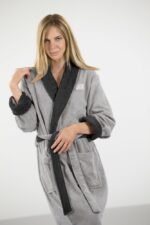 Μπουρνούζι Guy Laroche Duo Black - Image 3