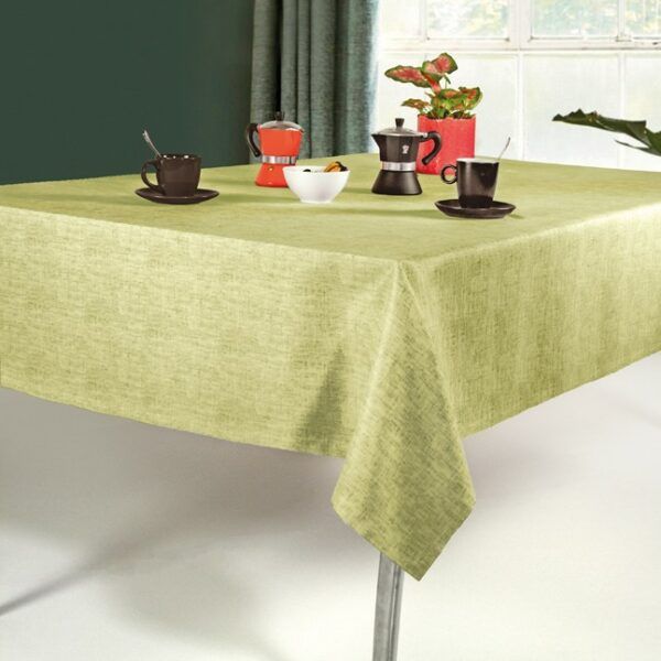 Αλέκιαστο Τραπεζομάντηλο 145x180 Saint Clair 1020 Lime