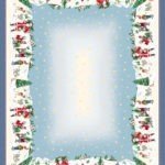 Χριστουγεννιάτικο Τραπεζομάντηλο 140x240 Vassiliadis Joy Silver 246