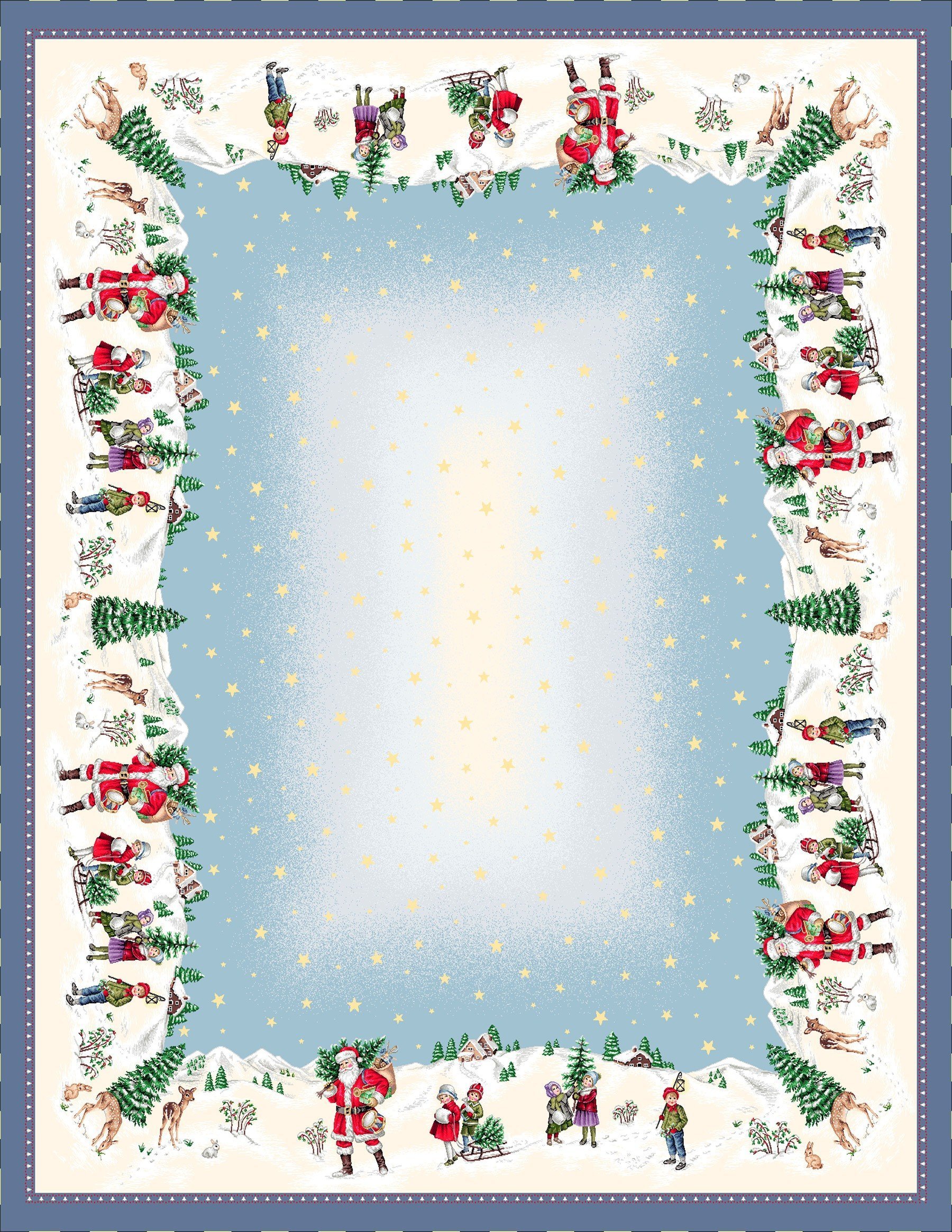 JOY GOLD-SILVER-246-(140x180)(140x240) Χριστουγεννιάτικο Τραπεζομάντηλο 140x240 Vassiliadis Joy Silver 246 - Image 1