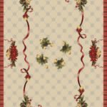 Χριστουγεννιάτικο Τραπεζομάντηλο 140x220 Vassiliadis Zark Oro