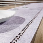 Runner Δυο Όψεων 40×160 Saint Clair 2007 Laser Cut Lilac