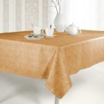 Αλέκιαστο Τραπεζομάντηλο 145x180  Saint Clair 1020 Mango