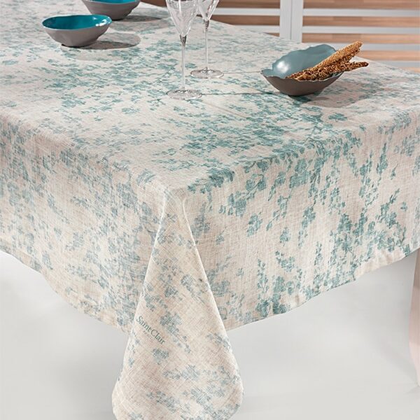Αλέκιαστο Τραπεζομάντηλο 140x180 Saint Clair 1004 Mint