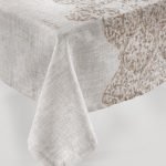 Αλέκιαστο Τραπεζομάντηλο 140x180 Saint Clair 1003 Natural