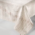 Αλέκιαστο Τραπεζομάντηλο 145x145  Saint Clair 1007 Beige