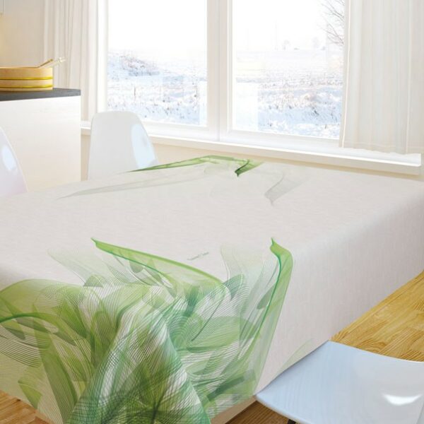 Αλέκιαστο Τραπεζομάντηλο 145x220 Saint Clair 1018 Verde