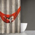 Κουρτίνα Μπάνιου 180×200 Αδιάβροχη Saint Clair Animals Des 201