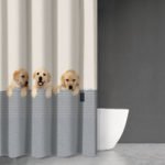 Κουρτίνα Μπάνιου 180×200 Αδιάβροχη Saint Clair Animals Des 204