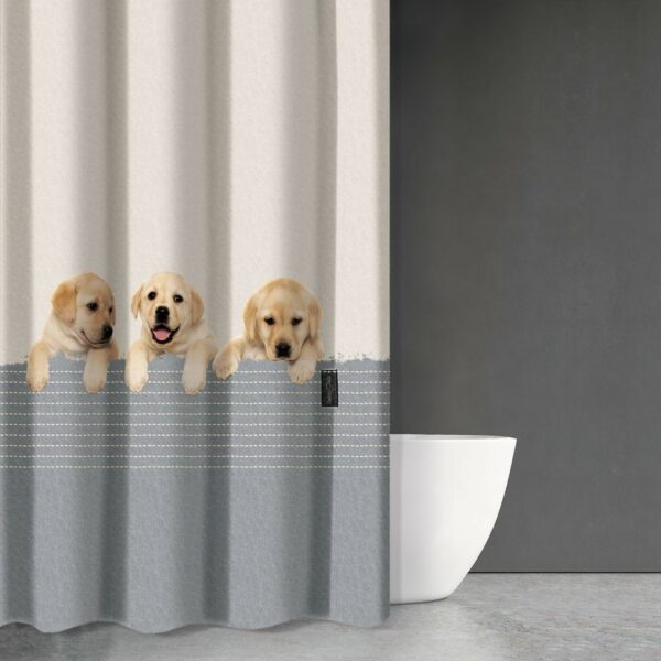 Κουρτίνα Μπάνιου 180×200 Αδιάβροχη Saint Clair Animals Des 204