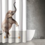 Κουρτίνα Μπάνιου 180×200 Αδιάβροχη Saint Clair  Funny Des 510