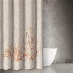 Κουρτίνα Μπάνιου 180×200 Αδιάβροχη Saint Clair Sea Water Des 601