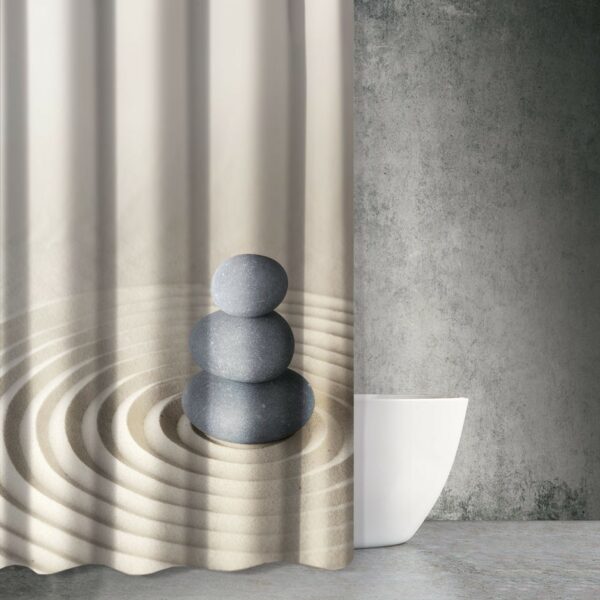 Κουρτίνα Μπάνιου 180×200 Αδιάβροχη Saint Clair Zen Body Des 804