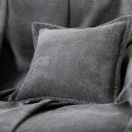 Διακοσμητική Μαξιλαροθήκη 45x45 Guy Laroche Rubicon Anthracite