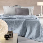 Κάλυμμα Κρεβατιού Υπέρδιπλο 240x260 Guy Laroche Times Denim