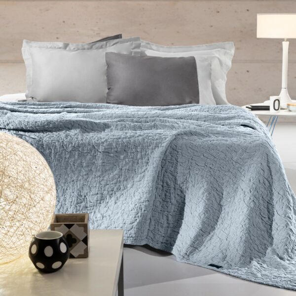 Κάλυμμα Κρεβατιού Υπέρδιπλο 240x260 Guy Laroche Times Denim