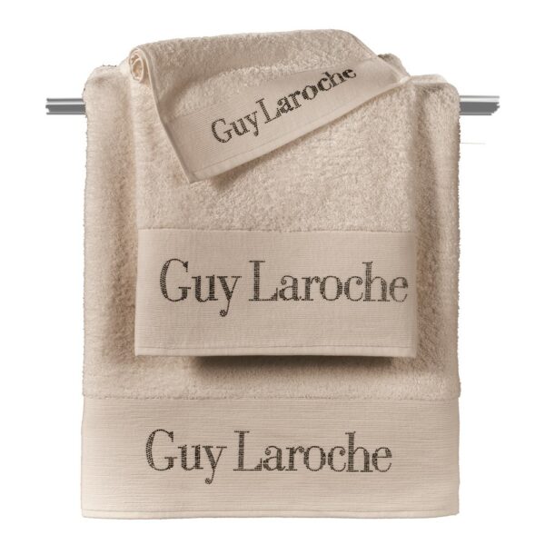 Σετ Πετσέτες 3 Τεμαχίων Guy Laroche Futura Natural