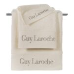 Σετ Πετσέτες 3 Τεμαχίων Guy Laroche Futura Ivory