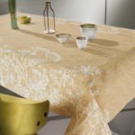 Αλέκιαστο Τραπεζομάντηλο 145x145  Saint Clair 1028 Curry