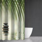 Κουρτίνα Μπάνιου 180×200 Αδιάβροχη Saint Clair Zen Body Des 811