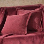 Διακοσμητική Μαξιλαροθήκη 45x45 Guy Laroche Rubicon Burgundy
