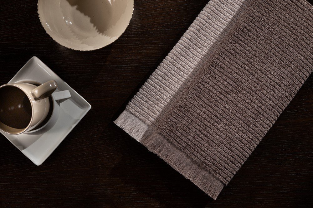 1110009222000 Σετ Πετσέτες Κουζίνας 2 Τεμαχίων 40x60 Guy Laroche Tissus Natural - Image 1