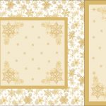 Χριστουγεννιάτικο Σετ 4τμχ Καρέ-Σεμέ Vassiliadis Flash 008 2καρέ100×100&2σεμέν40×100