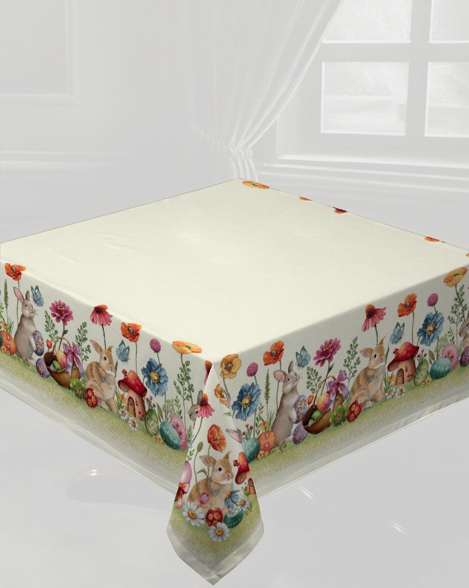 Runner-1017_Mantel Πασχαλινό Τραπεζομάντηλο 140x140 Vassiliadis Runner 1017 - Image 1