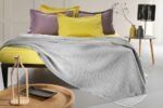 Κουβέρτα Πικέ Υπέρδιπλη 230×240 Guy Laroche Eternity Silver