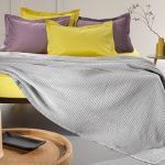 Κουβέρτα Πικέ Υπέρδιπλη 230×240 Guy Laroche Eternity Silver