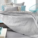 Κουβερλί King Size 240×250 Guy Laroche Lilly Silver