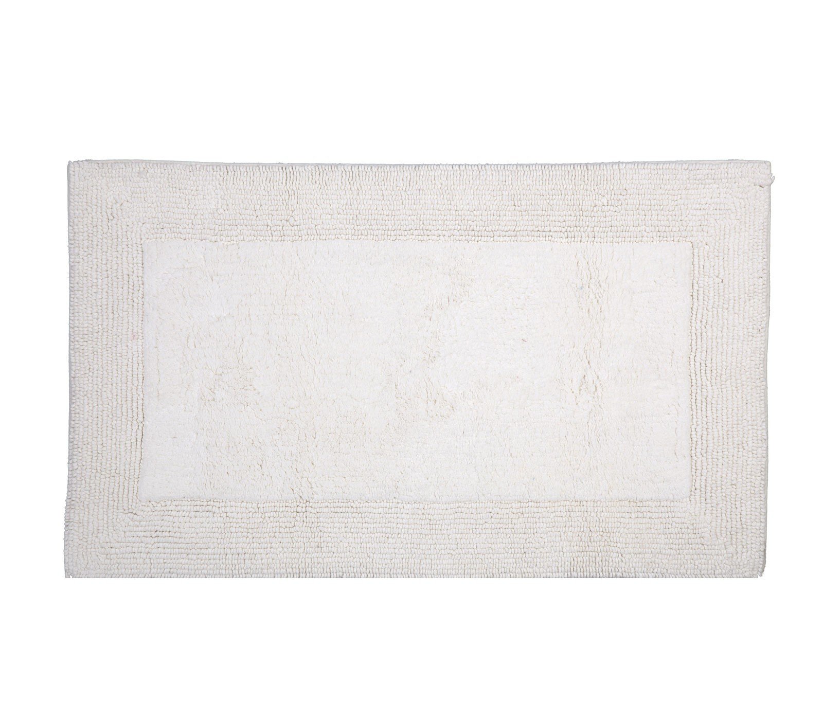 5205495483597 Χαλάκι Μπάνιου 50×80 Nef Nef Organic 640 White 640 - Image 1