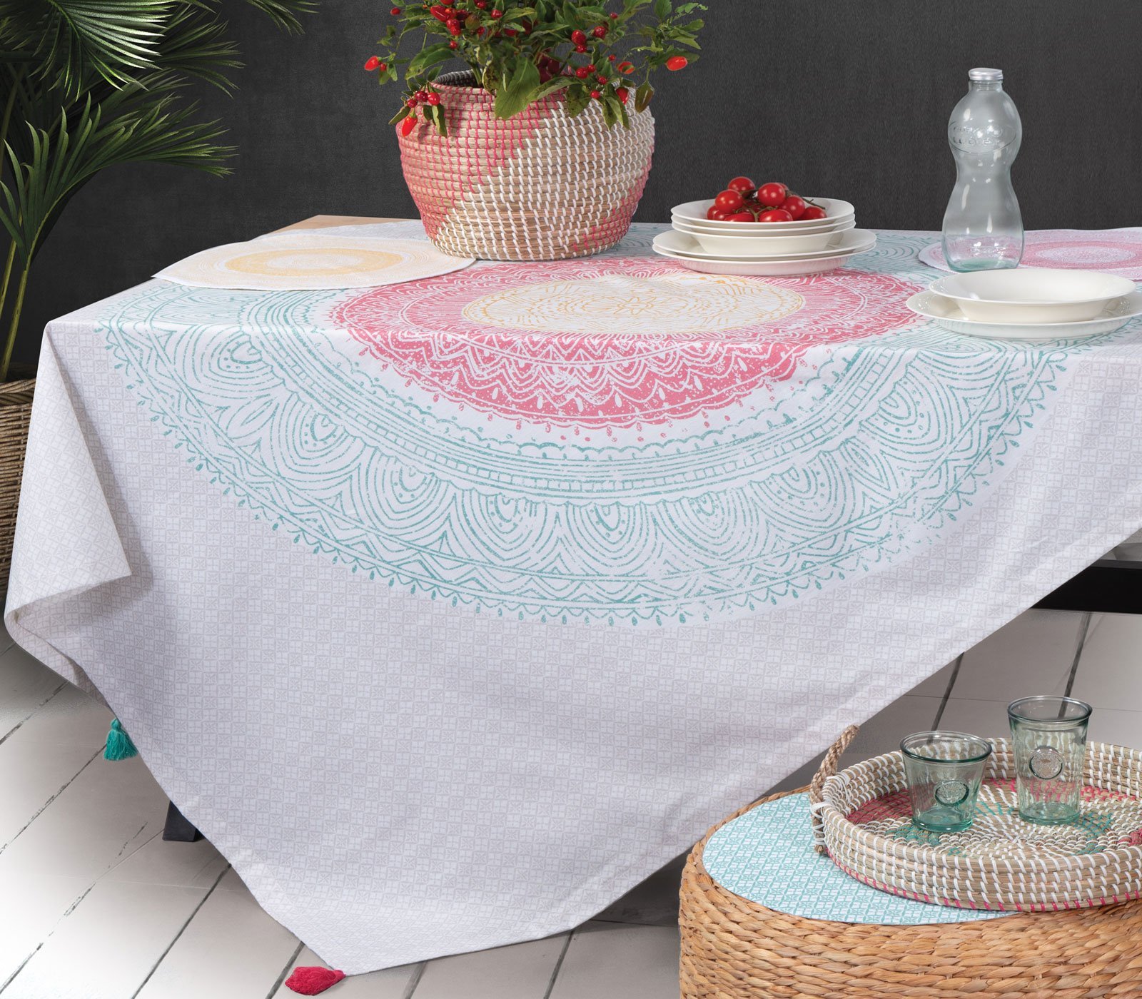 5205495486840 Τραπεζομάντηλο 140×240 Nef Nef Confident Beige - Image 1