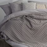 Κάλυμμα Κρεβατιού Ημίδιπλο 170×240 Nef Nef Organic Grey