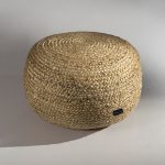 Πουφ Σκαμπό 50x50x25 Guy Laroche Ottoman Natural