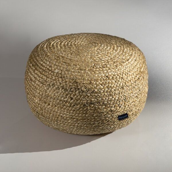 Πουφ Σκαμπό 50x50x25 Guy Laroche Ottoman Natural